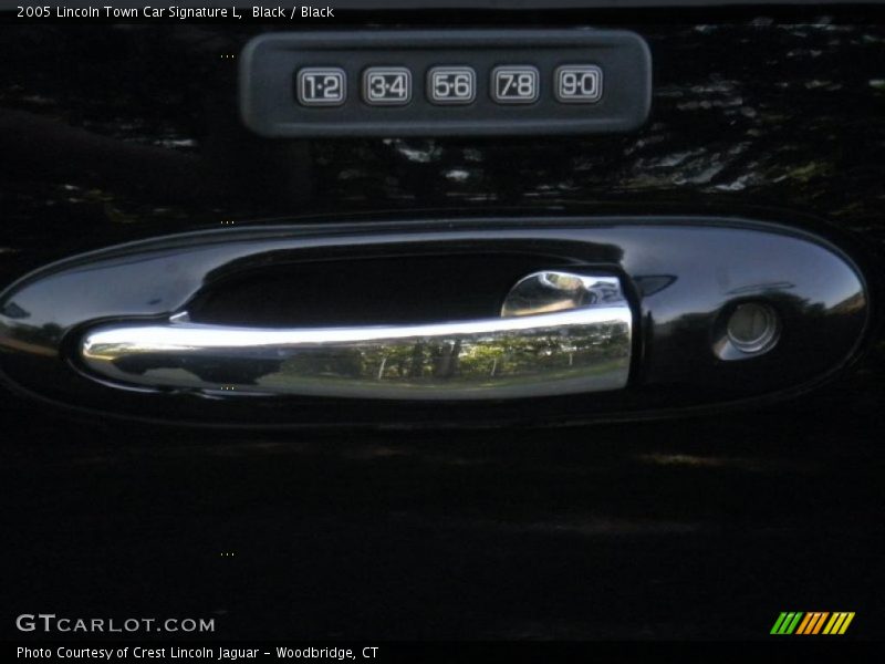 Black / Black 2005 Lincoln Town Car Signature L