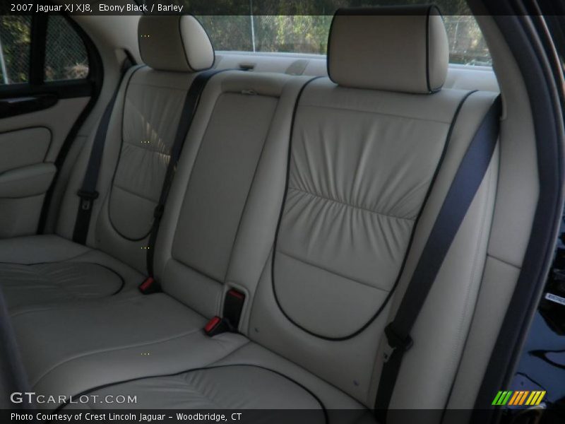 Ebony Black / Barley 2007 Jaguar XJ XJ8