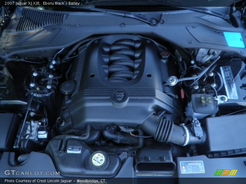 Ebony Black / Barley 2007 Jaguar XJ XJ8