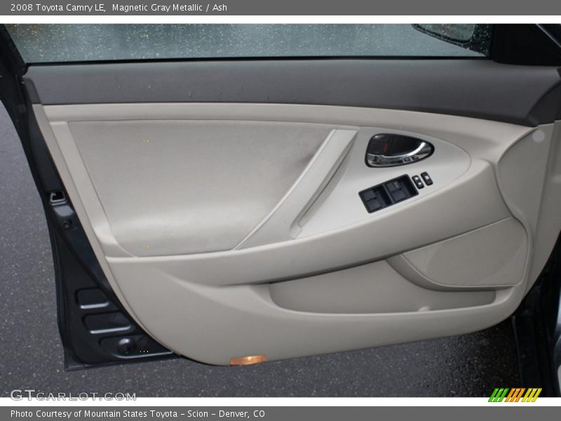Magnetic Gray Metallic / Ash 2008 Toyota Camry LE