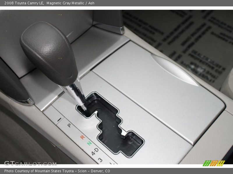 Magnetic Gray Metallic / Ash 2008 Toyota Camry LE