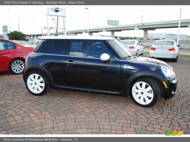 Midnight Black / Black/Grey 2009 Mini Cooper S Hardtop