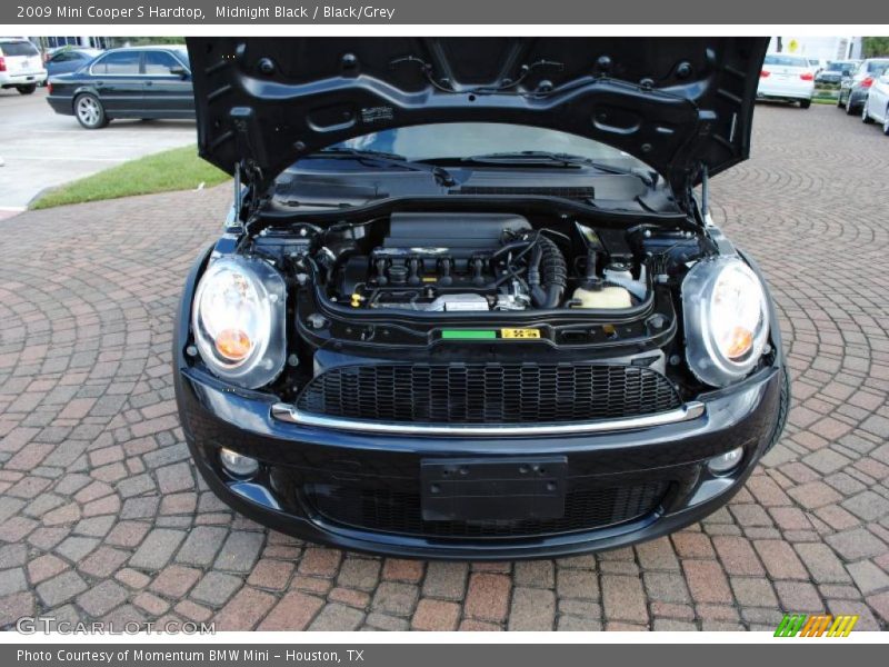 Midnight Black / Black/Grey 2009 Mini Cooper S Hardtop