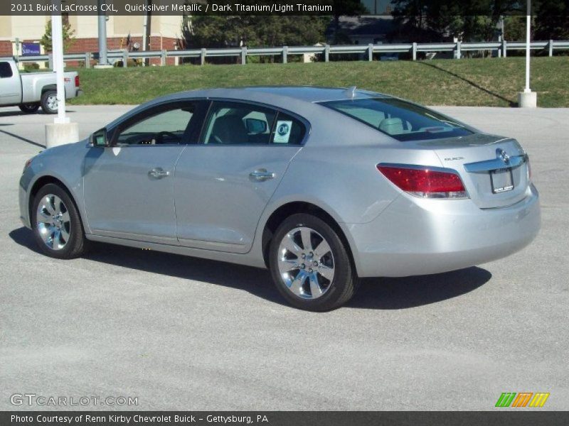 Quicksilver Metallic / Dark Titanium/Light Titanium 2011 Buick LaCrosse CXL