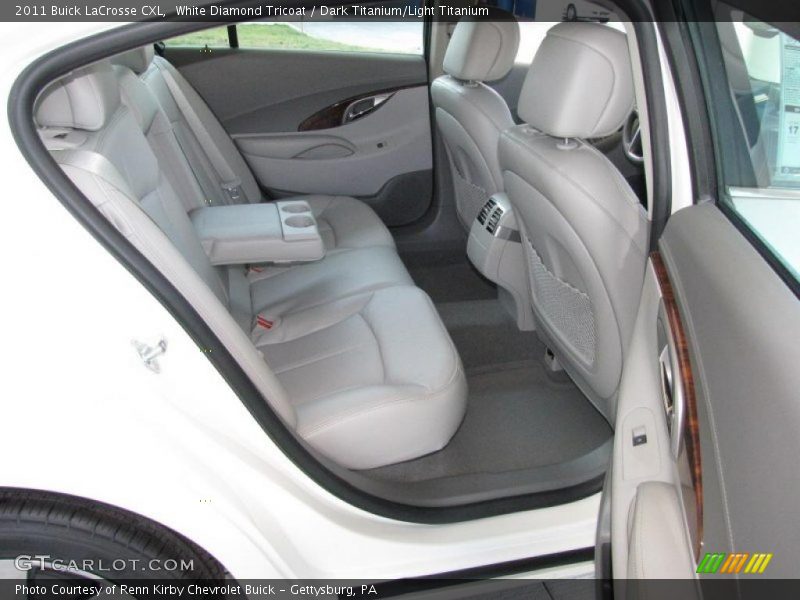 White Diamond Tricoat / Dark Titanium/Light Titanium 2011 Buick LaCrosse CXL