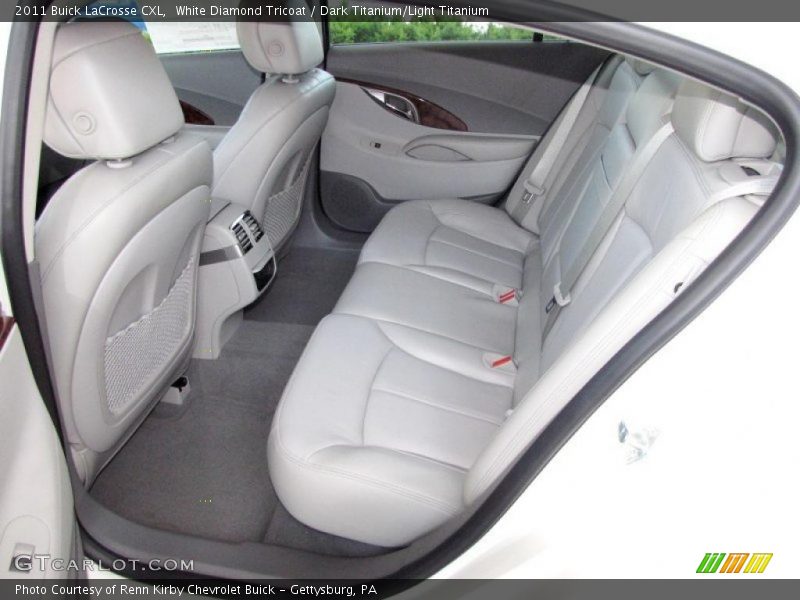White Diamond Tricoat / Dark Titanium/Light Titanium 2011 Buick LaCrosse CXL