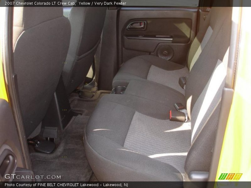 Yellow / Very Dark Pewter 2007 Chevrolet Colorado LT Crew Cab