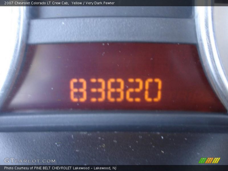 Yellow / Very Dark Pewter 2007 Chevrolet Colorado LT Crew Cab