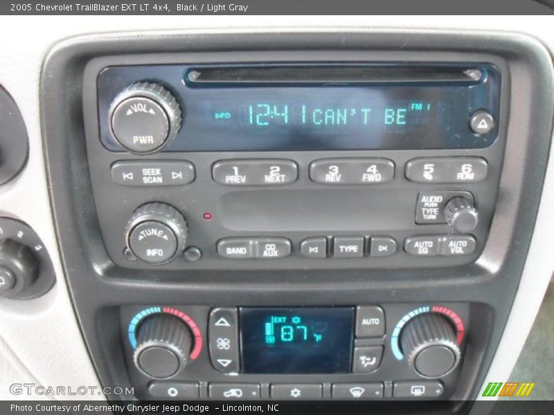 Black / Light Gray 2005 Chevrolet TrailBlazer EXT LT 4x4