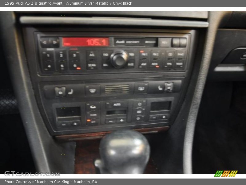 Aluminum Silver Metallic / Onyx Black 1999 Audi A6 2.8 quattro Avant