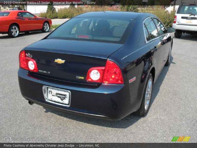 Imperial Blue Metallic / Ebony 2010 Chevrolet Malibu LT Sedan