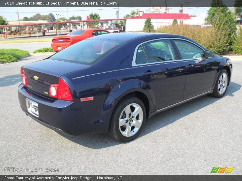 Imperial Blue Metallic / Ebony 2010 Chevrolet Malibu LT Sedan