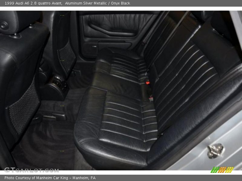 Aluminum Silver Metallic / Onyx Black 1999 Audi A6 2.8 quattro Avant