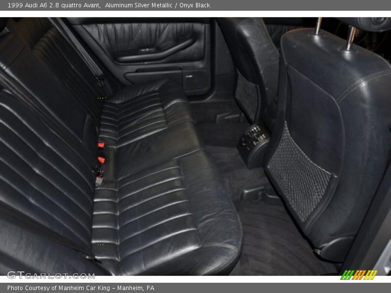 Aluminum Silver Metallic / Onyx Black 1999 Audi A6 2.8 quattro Avant