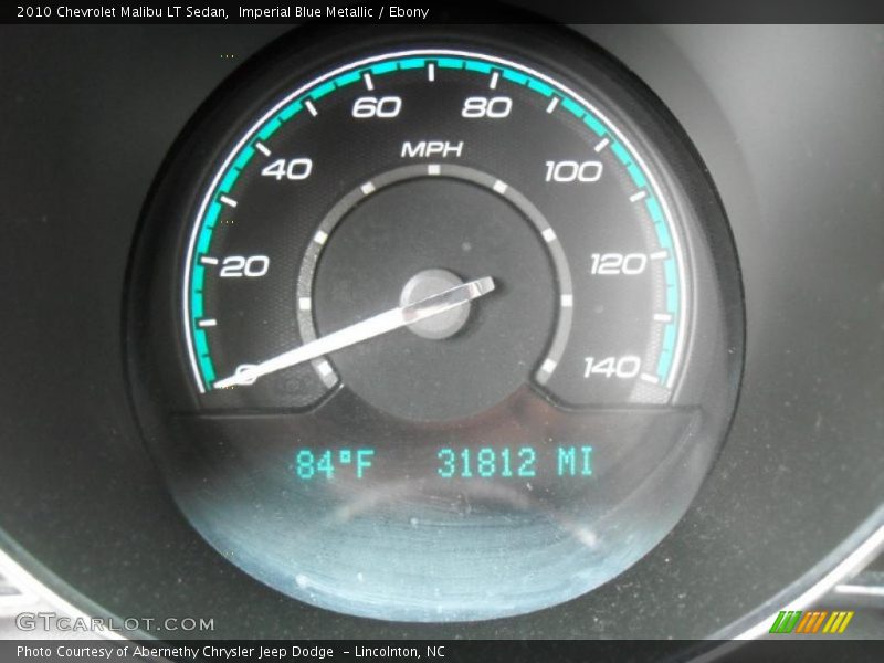 Imperial Blue Metallic / Ebony 2010 Chevrolet Malibu LT Sedan