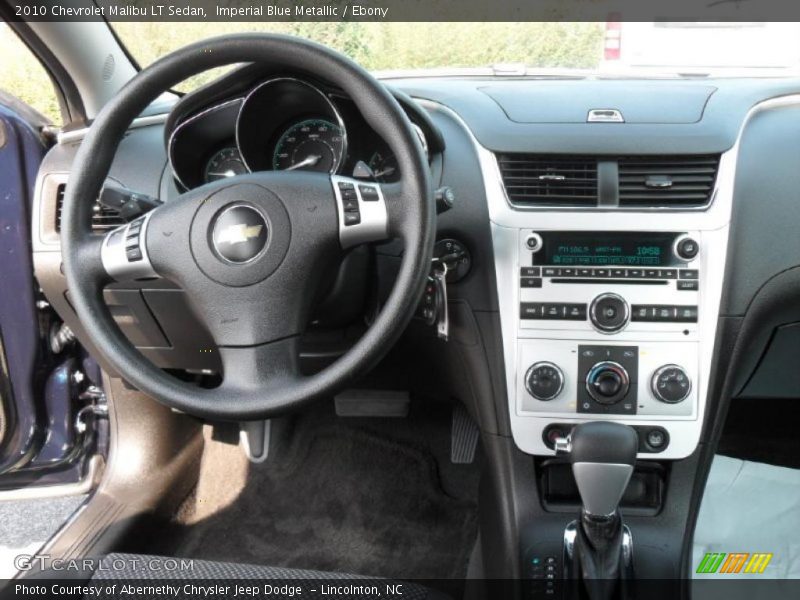 Imperial Blue Metallic / Ebony 2010 Chevrolet Malibu LT Sedan