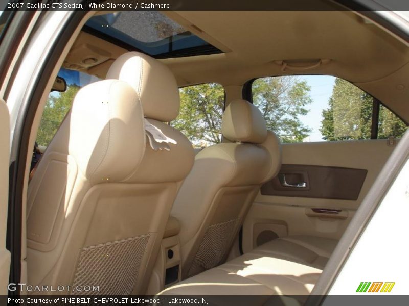 White Diamond / Cashmere 2007 Cadillac CTS Sedan