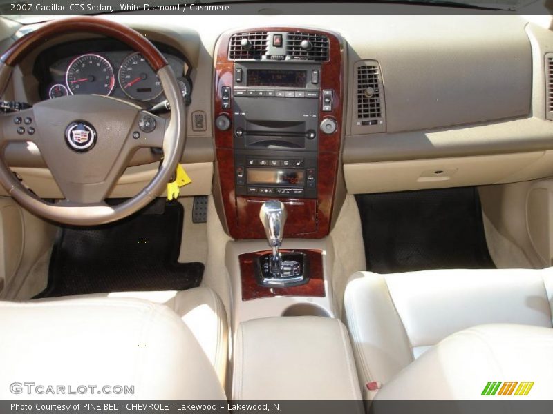 White Diamond / Cashmere 2007 Cadillac CTS Sedan