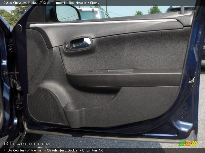 Imperial Blue Metallic / Ebony 2010 Chevrolet Malibu LT Sedan