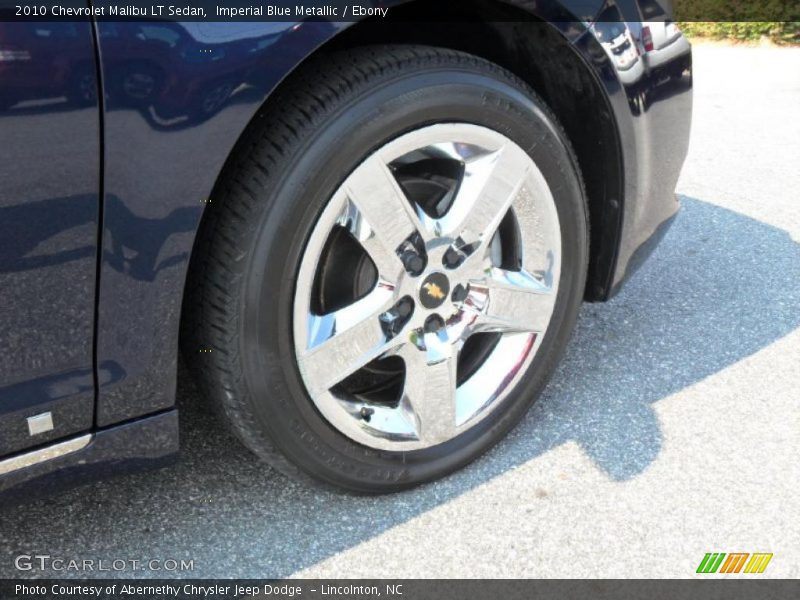 Imperial Blue Metallic / Ebony 2010 Chevrolet Malibu LT Sedan