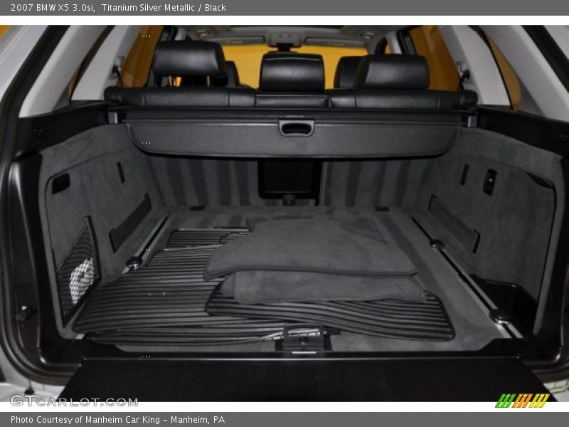 Titanium Silver Metallic / Black 2007 BMW X5 3.0si