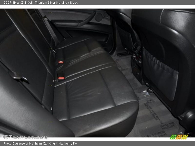 Titanium Silver Metallic / Black 2007 BMW X5 3.0si