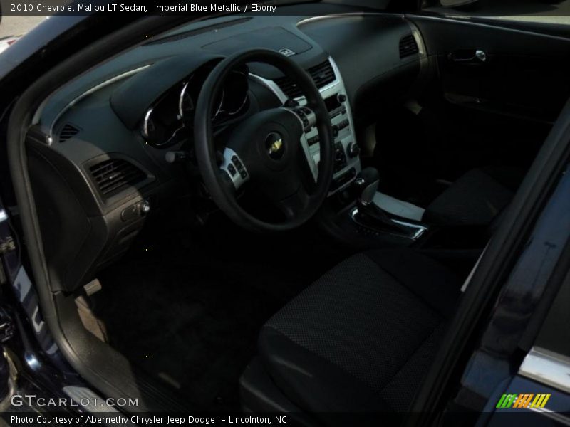 Imperial Blue Metallic / Ebony 2010 Chevrolet Malibu LT Sedan
