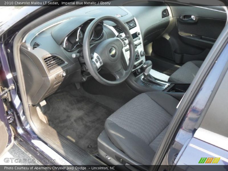 Imperial Blue Metallic / Ebony 2010 Chevrolet Malibu LT Sedan