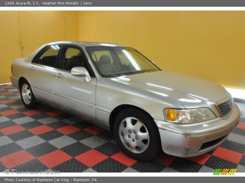Heather Mist Metallic / Ivory 1996 Acura RL 3.5