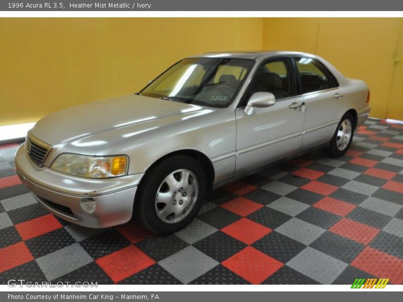 Heather Mist Metallic / Ivory 1996 Acura RL 3.5