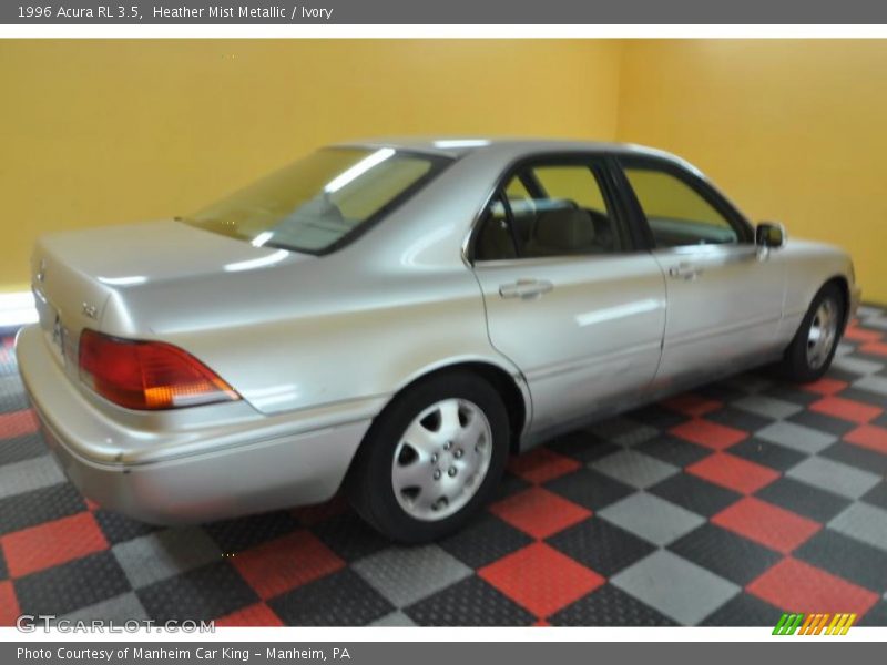 Heather Mist Metallic / Ivory 1996 Acura RL 3.5