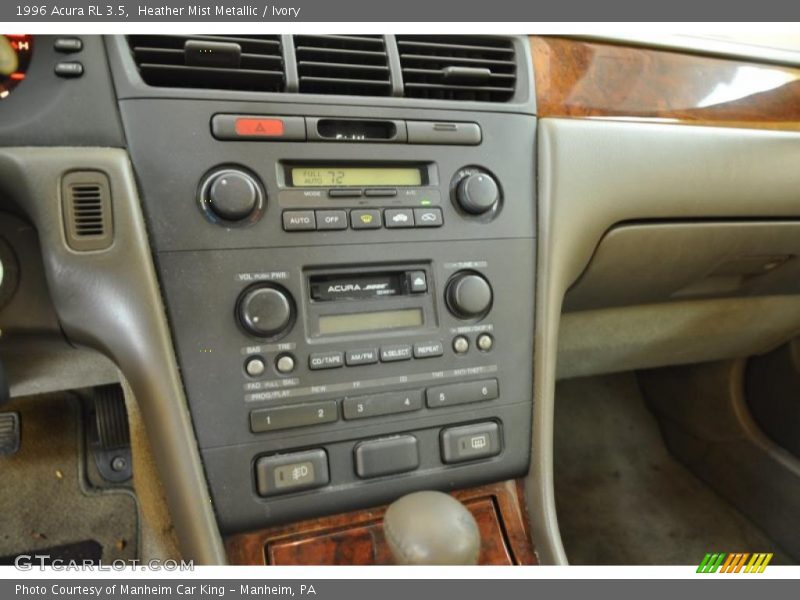 Heather Mist Metallic / Ivory 1996 Acura RL 3.5
