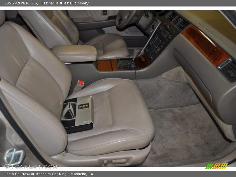 Heather Mist Metallic / Ivory 1996 Acura RL 3.5