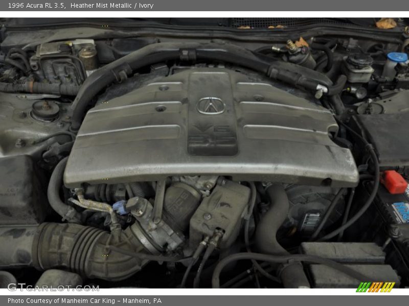 Heather Mist Metallic / Ivory 1996 Acura RL 3.5