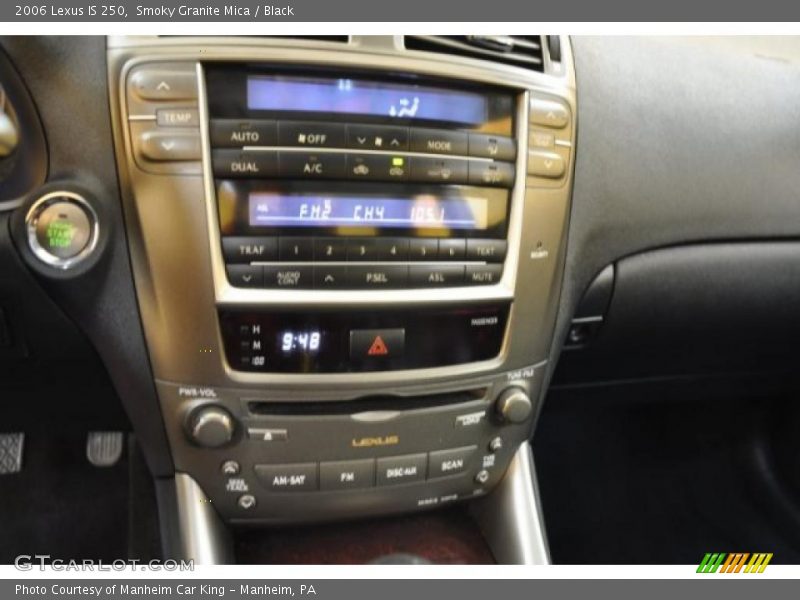 Smoky Granite Mica / Black 2006 Lexus IS 250