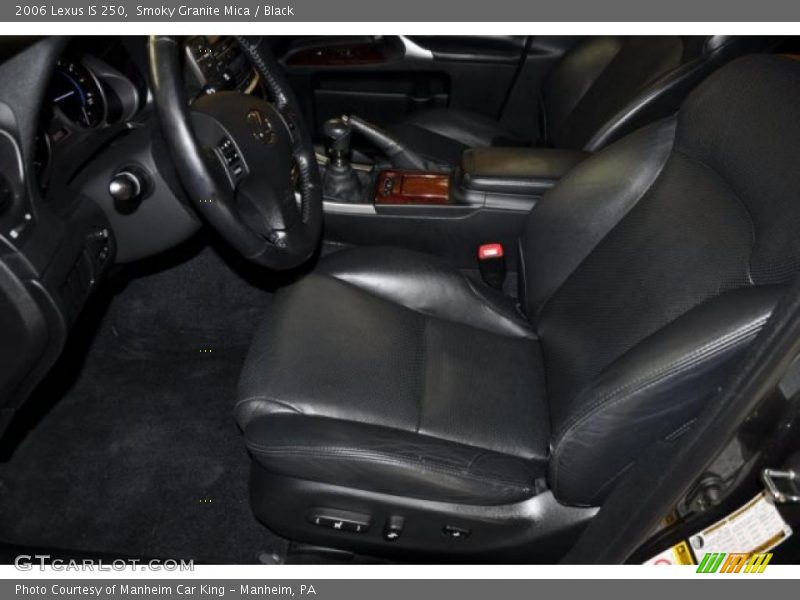Smoky Granite Mica / Black 2006 Lexus IS 250