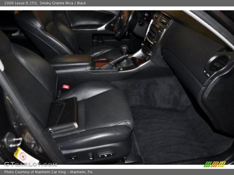 Smoky Granite Mica / Black 2006 Lexus IS 250