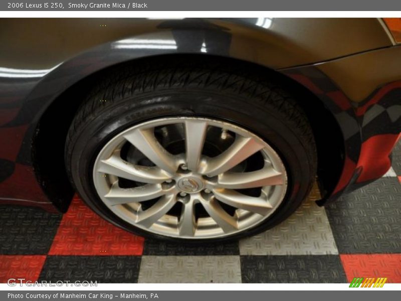Smoky Granite Mica / Black 2006 Lexus IS 250