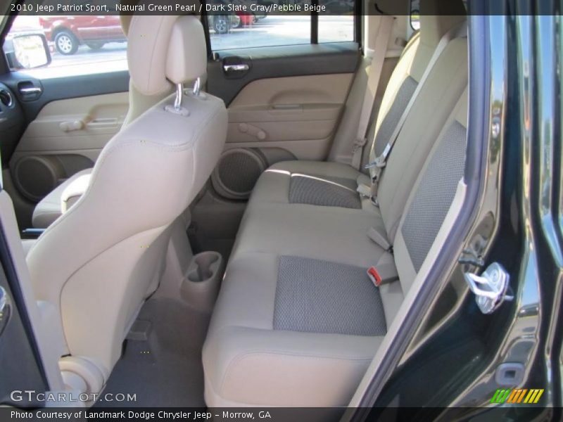 Natural Green Pearl / Dark Slate Gray/Pebble Beige 2010 Jeep Patriot Sport