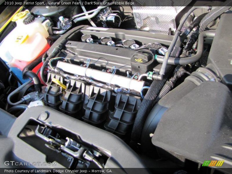 Natural Green Pearl / Dark Slate Gray/Pebble Beige 2010 Jeep Patriot Sport