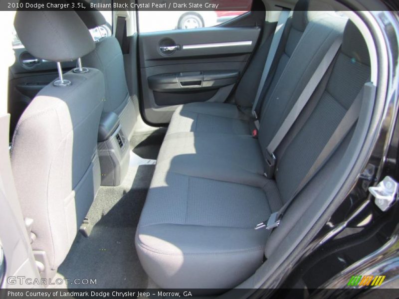 Brilliant Black Crystal Pearl / Dark Slate Gray 2010 Dodge Charger 3.5L