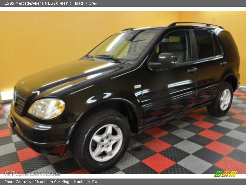 Black / Grey 1999 Mercedes-Benz ML 320 4Matic