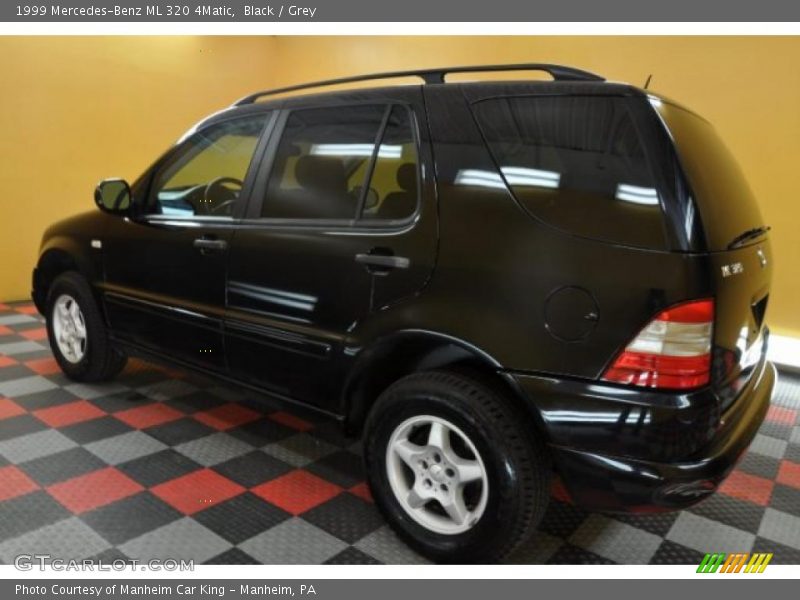 Black / Grey 1999 Mercedes-Benz ML 320 4Matic