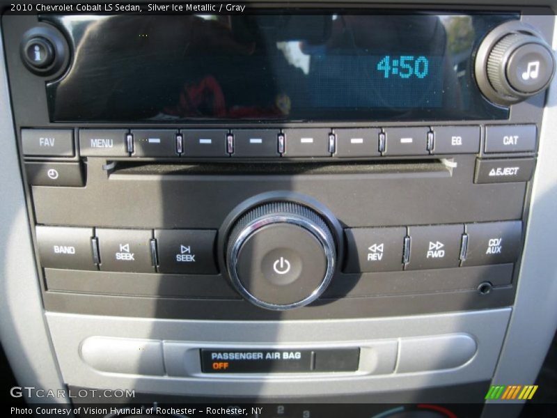 Silver Ice Metallic / Gray 2010 Chevrolet Cobalt LS Sedan