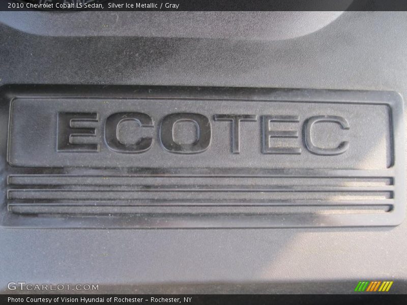 Silver Ice Metallic / Gray 2010 Chevrolet Cobalt LS Sedan
