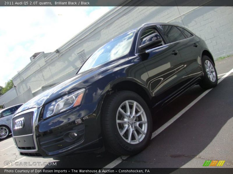 Brilliant Black / Black 2011 Audi Q5 2.0T quattro