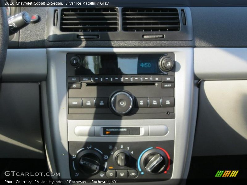 Silver Ice Metallic / Gray 2010 Chevrolet Cobalt LS Sedan