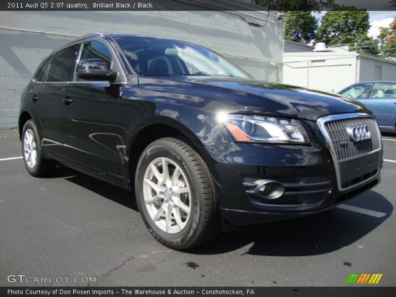 Brilliant Black / Black 2011 Audi Q5 2.0T quattro