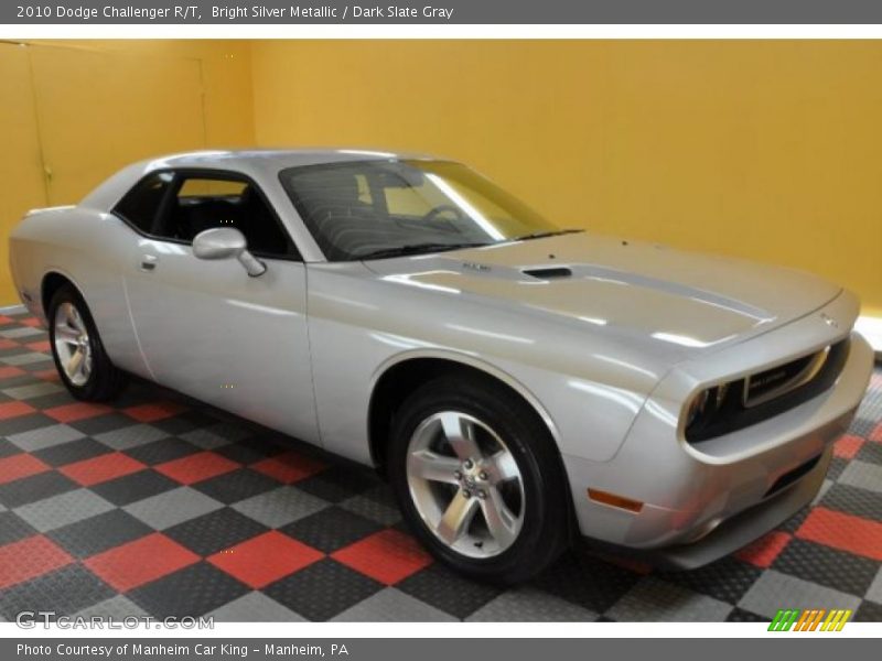 Bright Silver Metallic / Dark Slate Gray 2010 Dodge Challenger R/T