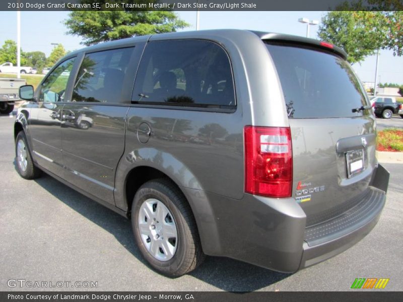 Dark Titanium Metallic / Dark Slate Gray/Light Shale 2010 Dodge Grand Caravan SE